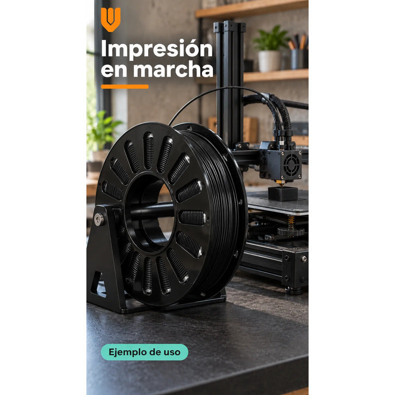 Filamento Impresora 3d Negro 1,75mm ±0,02mm Rollo Carrete Negro Filamento Impresión Tridimensional Bobina Rollo Carrete Negro Modelado Digital Prototipos Figuras Diseños Maquetas 1,75 Mm