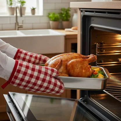2 Bandeja Para Horno Bandeja Acero Inoxidable Multiuso 35x26 Gris Claro