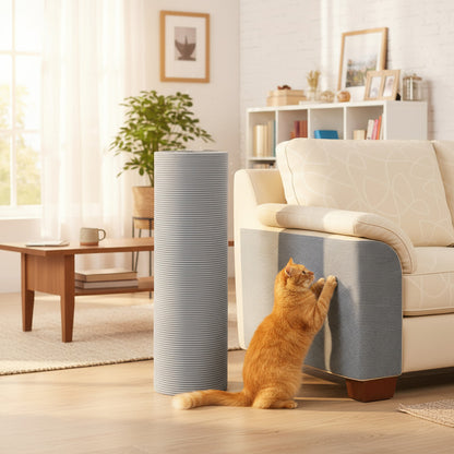 Protector Sillón Gato Tapete Rascador Antiarañazos 30x60cm