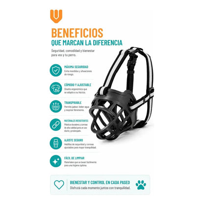 X2 Bozal Perro Grandes Bozal Para Perro Bozal Perro Talla L