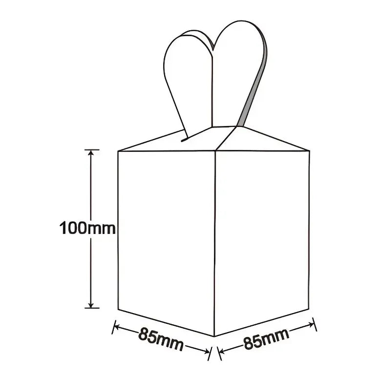 X6 Cajas De Regalo Para Dulces Cotillón Decoración Cumpleaño