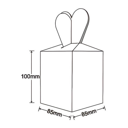 X6 Cajas De Regalo Para Dulces Cotillón Decoración Cumpleaño