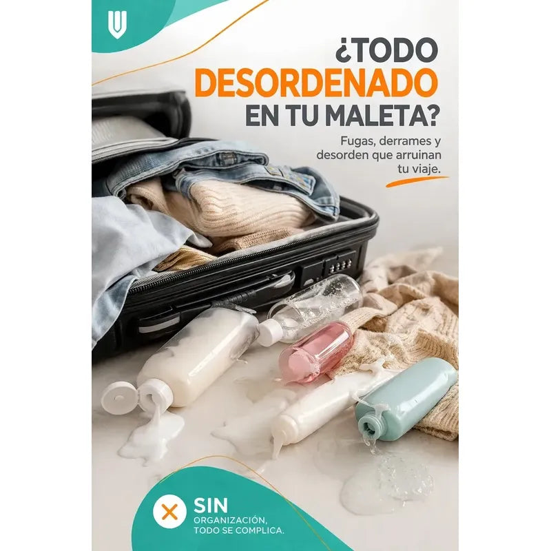 Botellas Silicona Recargables Viaje Cabina Antiderrame Tonos Pastel Suaves Modernos Viaje Liquidos Organizacion Visual Facil Identificacion Silicona Flexible Diseño Compacto Elegante