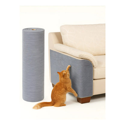Rascador Autoadhesivo Antideslizante Sofa Gato Alta Resisten Gris