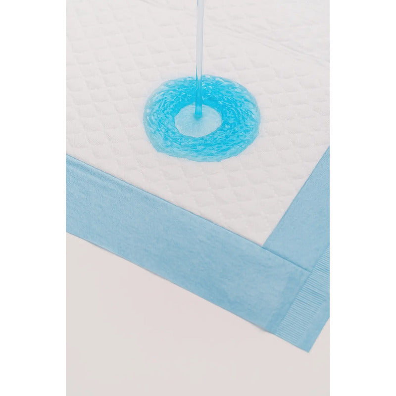 120 Sabanilla Adulto Protector Cama Pañales Protector 45x60 45x60 Cm Azul