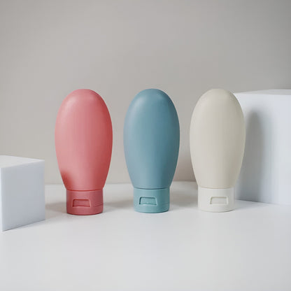 Set 9 Porta Shampoo Botellas De Viaje Botellas Para Shampo Multicolor