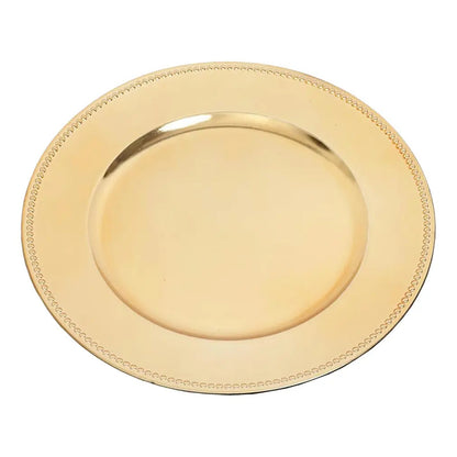4 Plato Base Navideños Vajilla Navidad Juego De Platos 33cm