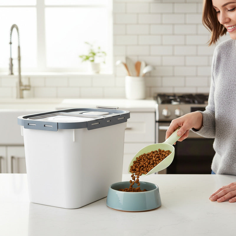 Recipientes De Alimentos Para Perros Gatos Cierre Hermético