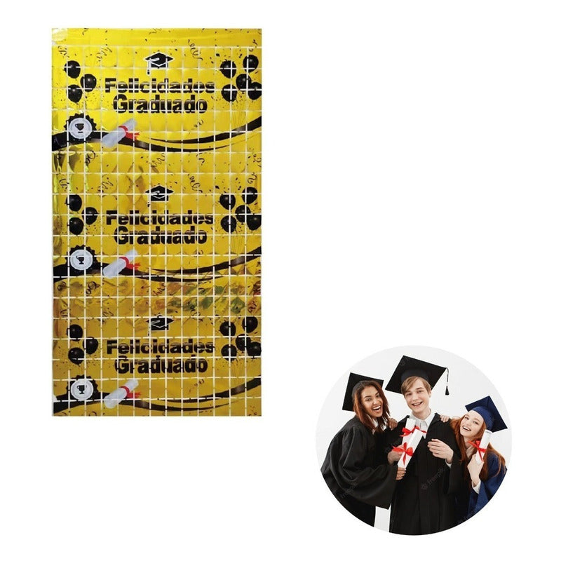 Cortina Guirnalda Graduacion Cortina Metalica Graduacion