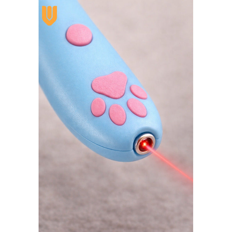 Puntero Laser Juguete Interactivo Gatos Raton Proyector Juguete Caza Felina Proyector Ratón Luz Multicolor Estimulacion Instinto Agilidad Diversion Interior Laser