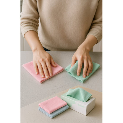 Panos Microfibra Cocina Bano Hogar Limpieza Rapida Multiuso Multicolor