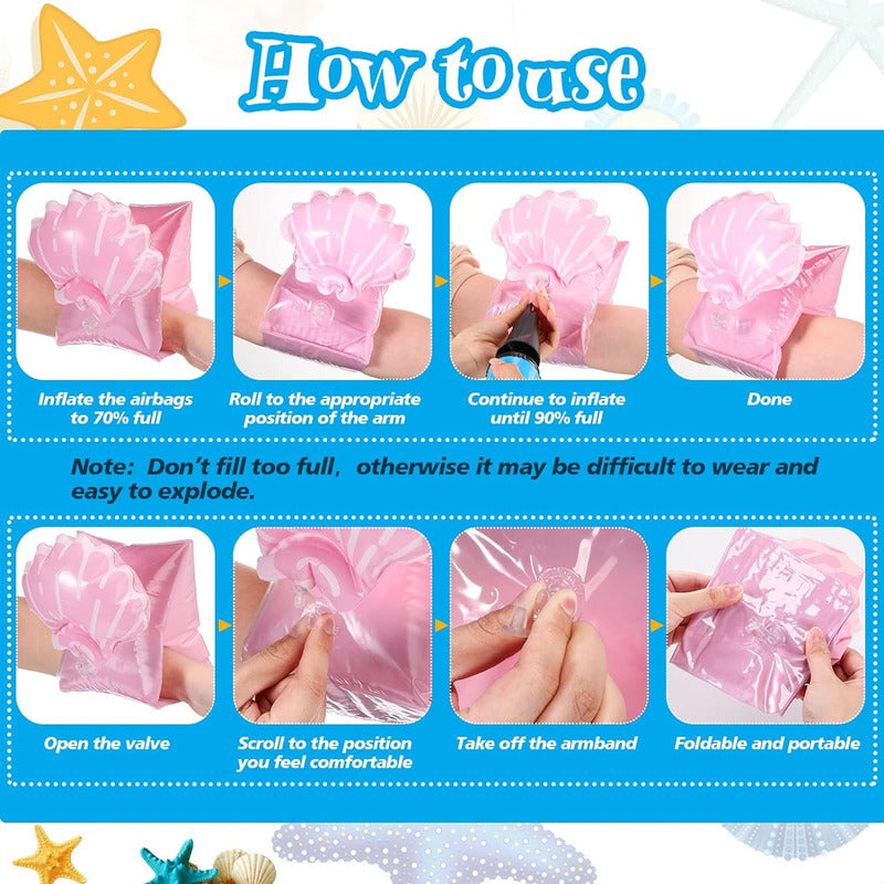 Flotadores Alitas Brazos Piscina Flotador Para Piscina 270