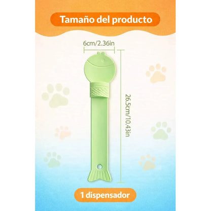 Utensilio Pet Premium Antidesperdicio Higienico Manual Uso Beige Neutro Calido Apariencia Premium Estilo Natural Combinable Decoracion Ambiente Armonico Accesorio Mascota Diseño Sofisticado