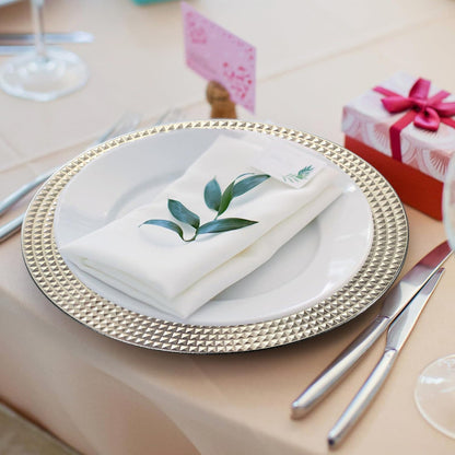 6 Plato Base Navideños Vajilla Navidad Juego De Platos 33cm