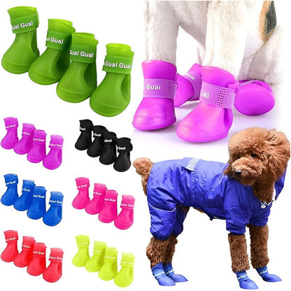 Zapatos Impermeables Para Perro Botitas Perro Zapato Talla L