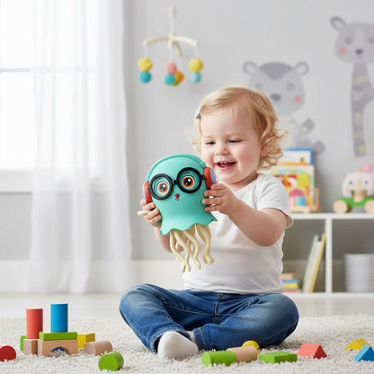 Pulpo Musical Bailarin Luces Bebe Niños Juguete Didactico