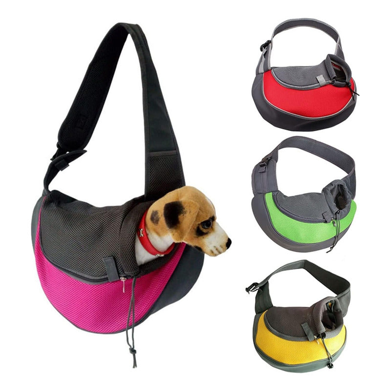 Bolso De Mascota Transporte Cangurera Perro Gato Mascota S