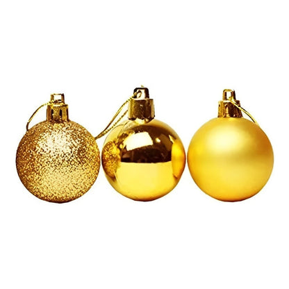 Esferas Navidad 5 Cm Brillante Mate 20 Unid Vitrineon Cl
