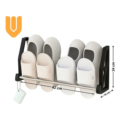 Vitrineon Cl Organizador Zapatero Colgante Closet Zapatos Negro