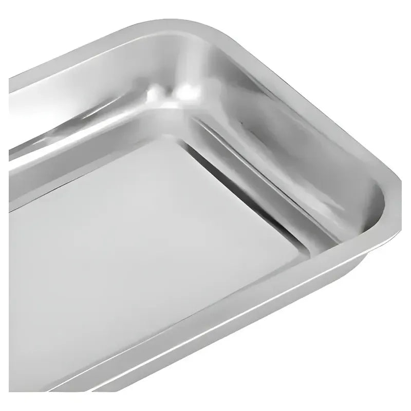 X2 Bandeja Para Horno Bandeja De Acero Inoxidable Multiuso  Plateado Bandeja - Yd762