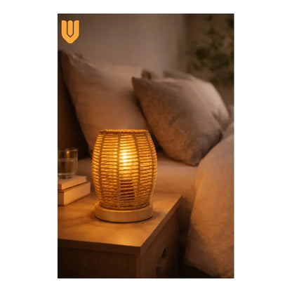 Vitrineon Modelo Bambu  Diseno Artesania Minimal Living Pro Marfil Luminoso Difusor Decoracion Residencial Ambiente Acogedor Estilo Interior Moderno Calido Nogal Suave Acabado Decorativo...