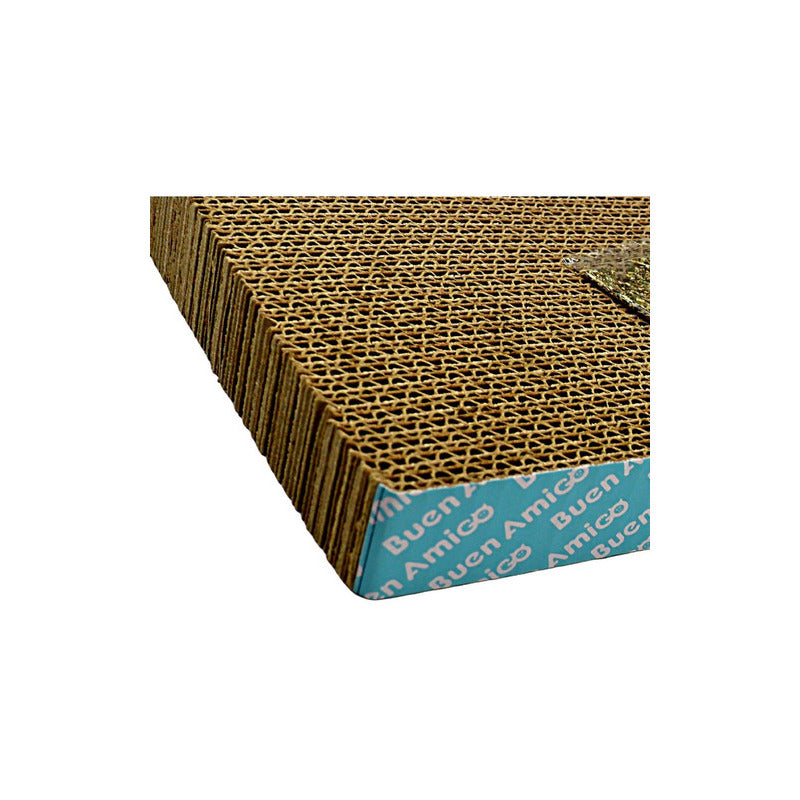 Rascador De Gato Con Catnip De Carton Cosas De Gatos Rascador Carton Corrugado Tus Mascotas Rascador Ola Amarillo