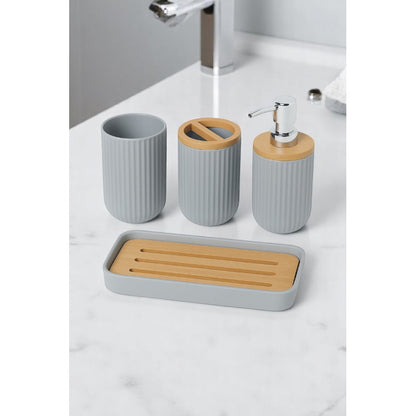 Set 4 Accesorios Bano Accesorios Para Baño Set De Baño Jabon