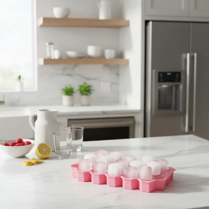 X2 Hielera Cubeta De Hielo Silicona Molde Para Hielo 37cav