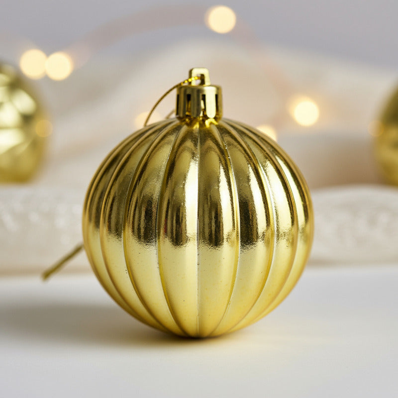 Set 8 Esferas Navideñas Adornos Navidad Bolas Decoracion