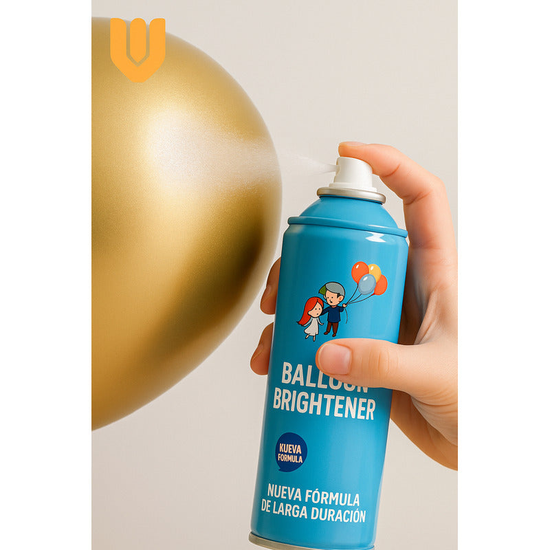 Gel Spray Abrillantador Globos Latex Protector Brillo Fiesta