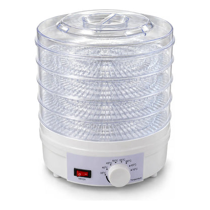 Deshidratador De Alimentos Y Frutas Eléctrico 5 Bandejas Blanco
