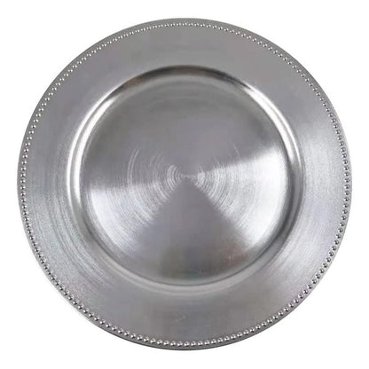 4 Plato Base Navideños Vajilla Navidad Juego De Platos 33cm