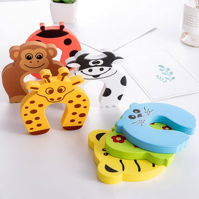 Topes Puerta Antigolpe Para Bebe Niños Animales