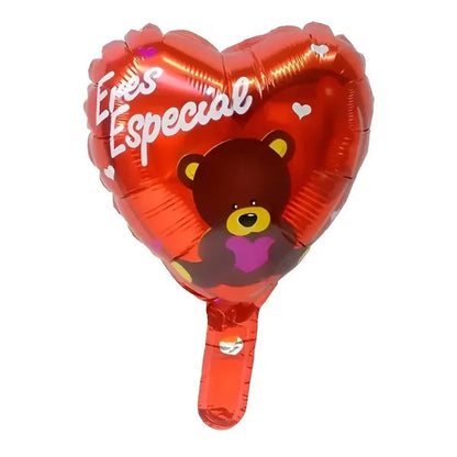 X6 Globos Corazon Globos Corazones Decoracion San Valentin Rojo