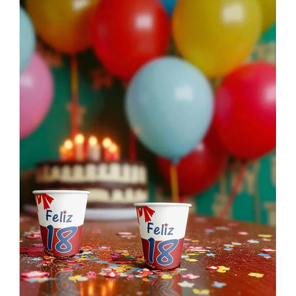 X10 Vaso Desechable Fiestas Patrias Vasos Desechable Fiesta