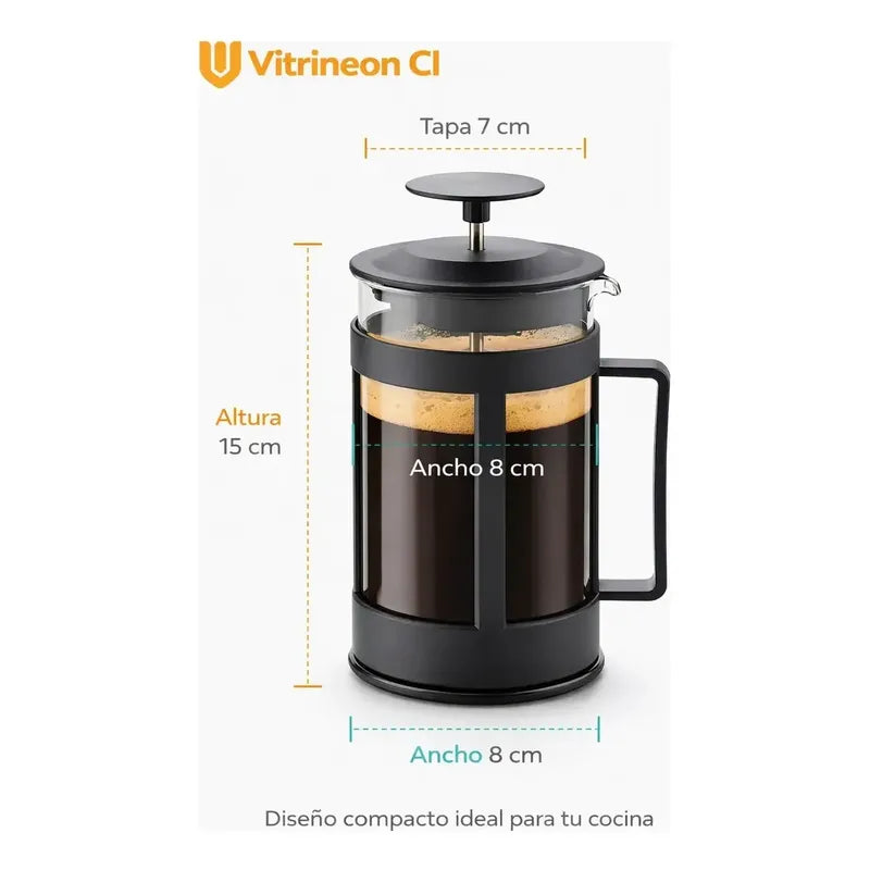 Cafetera Artesanal Sabor Intenso Aroma Natural Hogar Negro Profundo Acabado Mate Textura Suave Estilo Contemporaneo Cocina Moderna Decoracion Elegante Combinable Muebles Visual Limpio