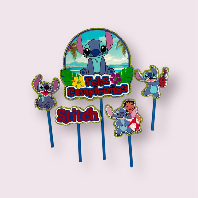 Topper Cumpleaños Torta Cotillon Cup Cake Fiestas Decoracion