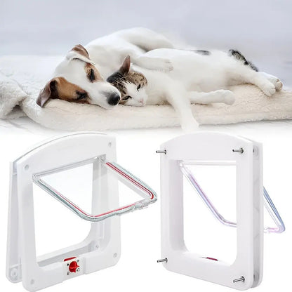 4 Puerta Para Mascotas Puerta Gatera Puerta Abatible Perro