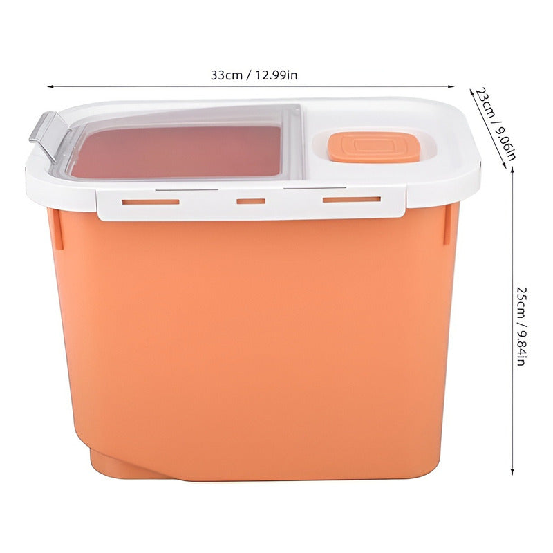 2 Recipientes De Alimentos Para Perros Contenedor Alimentos