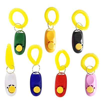 X2 Clicker De Adiestramiento Perro Clicker Entrenamiento Multicolor
