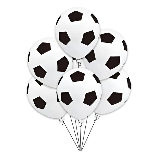 75 Globos Futbol Pelota Futbol Decoracion Fiesta Globos 214 Blanco