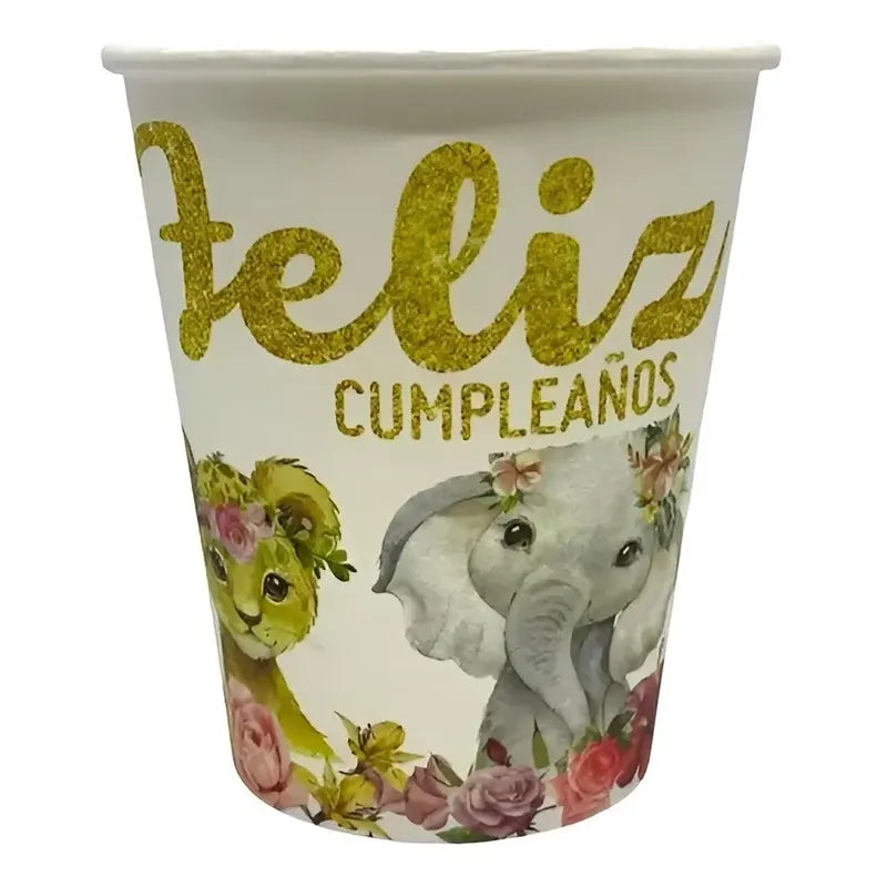 Vasos Cumpleaños Decoracion De Cumpleaños Vasos Desechables