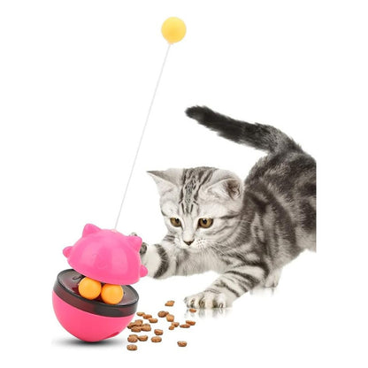 Juego De Gato Juguete Para Gatos Bola Dispensadora Juego