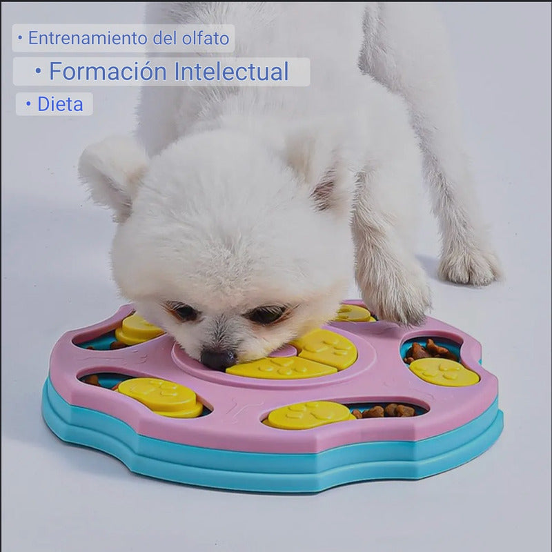 Juguete Dispensador Comida Perro Juguete Puzle Olfativo Verde