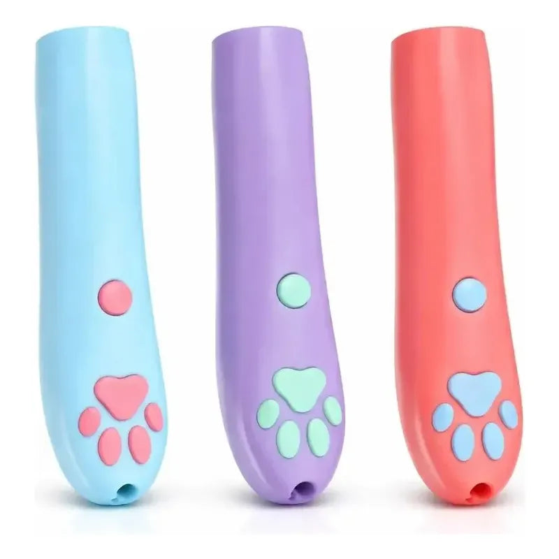Juguete Interactivo Láser Felino Raton Proyector Diversion J Juguete Caza Felina Proyector Ratón Luz Multicolor Estimulacion Instinto Agilidad Diversion Interior Laser