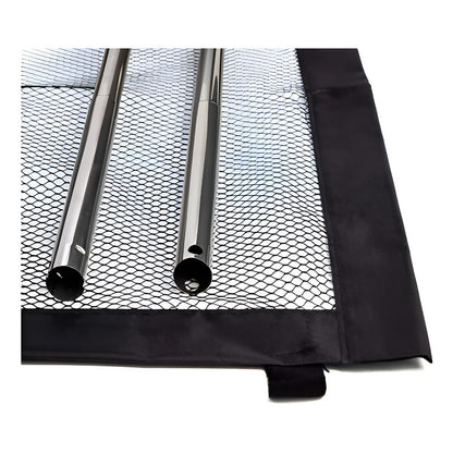 Pack X2 Puerta De Seguridad Plegable Magica Malla Mascotas