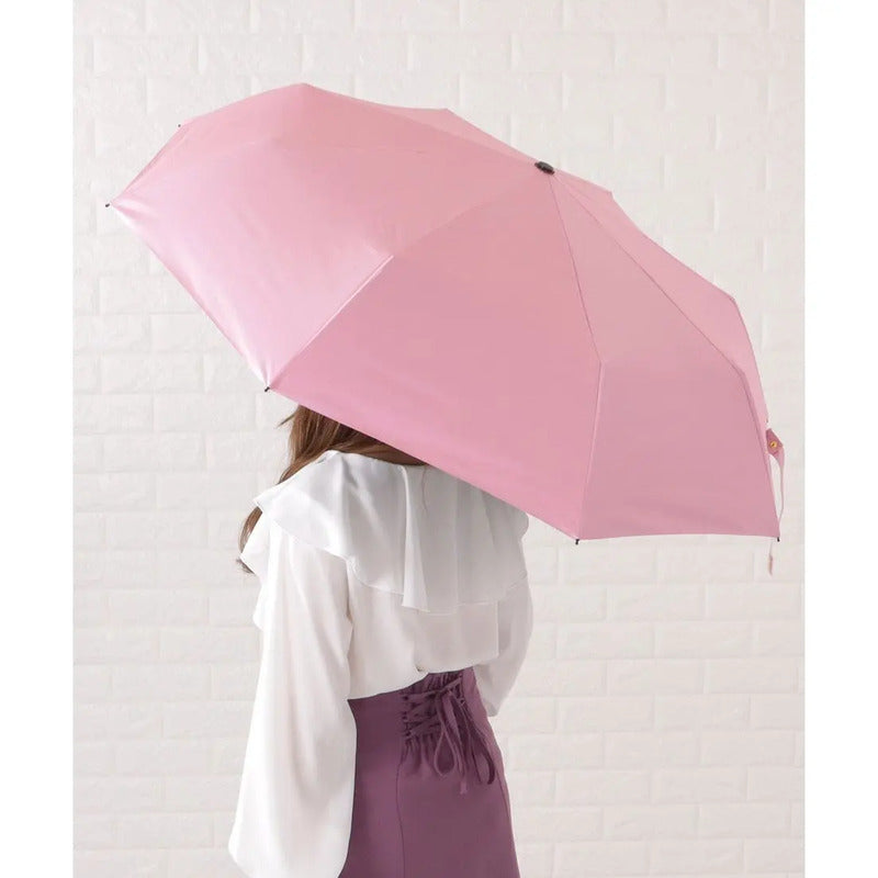 Sombrilla Plegable Retractil Lluvia Imprevista Estilo Confor