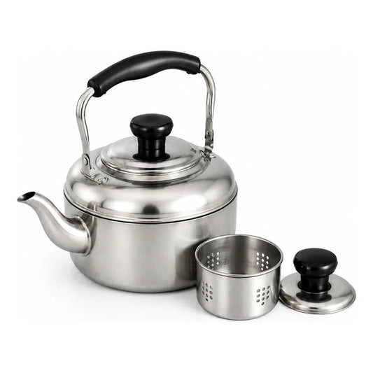 Tetera Cuello Cisne Acero Inoxidable 2 Litros Premiun Cocina Tetera Cuello Cisne Acero Inoxidable 2 Litros Plateada Mango Plástico Apta Fuego Directo Cocina Cafés Tés Dcbz18 Premium