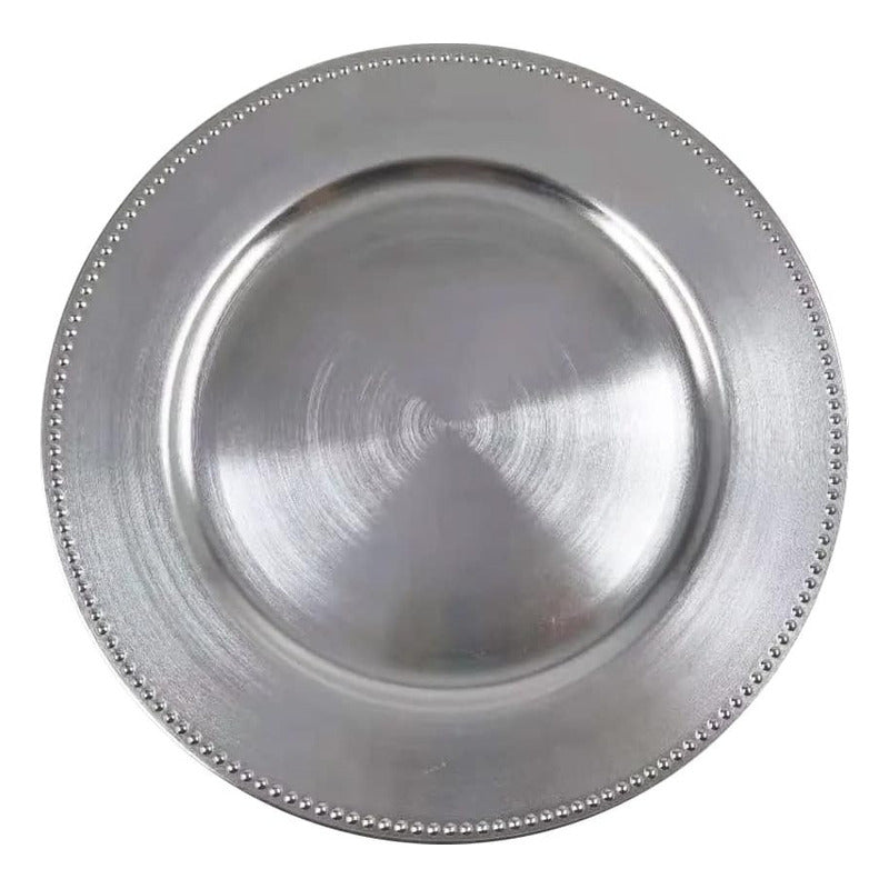 6 Plato Base Navideños Vajilla Navidad Juego De Platos 33cm