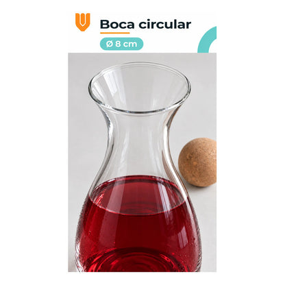 Jarra Vidrio 1800ml Jugo Tapa Corcho 6 Vasos 400 Ml Transparente Jarra Agua Jugo Vidrio Transparente Vasos Curvos Set 1800 Ml 400 Ml Tapón Bola Corcho Cocina Comedor 1800ml